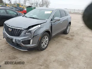 2020 Cadillac XT5 Premium Luxury AWD with VIN 1GYKNDRS1LZ211241, listed as a IAAI auction lot 41936344 with 38,625 mi miles and . Bid and sale history available at DreamBid. Image 2.