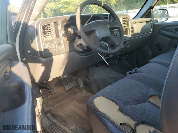 2006 Chevrolet Silverado 1500 Work Truck with VIN 3GCEC14X76G263200, listed as a Copart auction lot 74415544 with 0 mi miles and Clean Title. Bid and sale history available at carsss.com. Image 8.