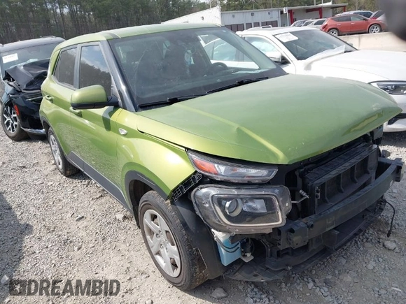 2020 Hyundai Venue SE with VIN KMHRB8A33LU039313, listed as a IAAI auction lot 41753319 with 92,872 mi miles and . Bid and sale history available at DreamBid. Image 1.