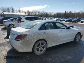 2019 Mercedes-Benz C 300 with VIN 55SWF8EB6KU299367, listed as a Copart auction lot 48035185 with 49,589 mi miles and Salvage Title. Bid and sale history available at carsss.com. Image 3.