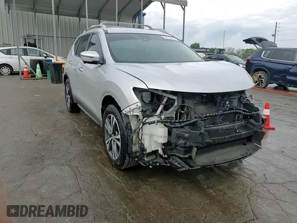 2019 Nissan Rogue SV with VIN 5N1AT2MT5KC765696, listed as a Copart auction lot 54714575 with 155,946 mi miles and Salvage Title. Bid and sale history available at DreamBid. Image 15.