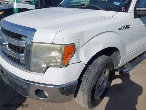 2013 Ford F-150 XL with VIN 1FTFW1CF2DKE62990, listed as a IAAI auction lot 41767912 with 257,503 mi miles. Bid and sale history available at carsss.com. Image 6.