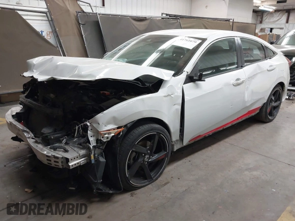 2019 Honda Civic Sport with VIN 2HGFC2F89KH533782, listed as a IAAI auction lot 41761079 with 78,878 mi miles and . Bid and sale history available at DreamBid. Image 2.