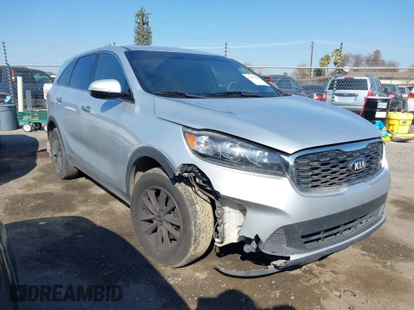 2020 Kia Sorento LX V6 with VIN 5XYPG4A50LG628036, listed as a IAAI auction lot 41457081 with Not Provided miles. Bid and sale history available at carsss.com. Image 13.