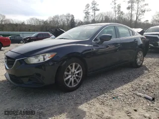 2017 Mazda Mazda6 Sport with VIN JM1GL1U50H1103765, listed as a Copart auction lot 88251575 with 123,989 mi miles and Salvage Title. Bid and sale history available at carsss.com. Image 1.