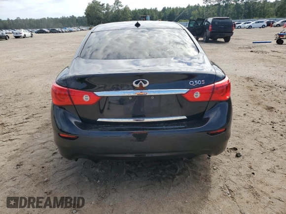 2017 Infiniti Q50 Red Sport 400 with VIN JN1FV7AR4HM871301, listed as a Copart auction lot 70088934 with 11,803 mi miles and Salvage Title. Bid and sale history available at carsss.com. Image 6.