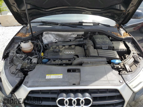 2017 Audi Q3 Premium z VIN WA1BCCFS1HR011987, wystawiony jako Copart lot #55791495 z przebiegiem 107 864 mil mil oraz Szkoda całkowita • Salvage title. Historia ofert i sprzedaży dostępna na DreamBid. Obrazek 12.