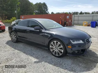 2014 Audi A7 Prestige с VIN WAU2GAFC9EN142382, выставлен на аукционе Copart как лот 56214755 с пробегом 62 656 миль миль и Списание • Salvage title. История ставок и продаж доступна на DreamBid. Изображение 4.