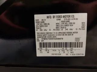 2017 Ford Explorer XLT с VIN 1FM5K7D85HGE08470, выставлен на аукционе IAAI как лот 41959710 с пробегом 68 077 миль миль и . История ставок и продаж доступна на DreamBid. Изображение 9.
