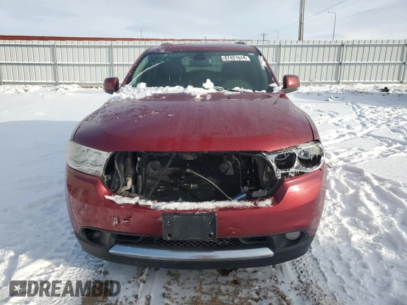 2013 Dodge Durango Crew z VIN 1C4RDJDG7DC667578, wystawiony jako Copart lot #87421514 z przebiegiem 174 551 mil mil oraz Czysty tytuł • Clean title. Historia ofert i sprzedaży dostępna na DreamBid. Obrazek 5.