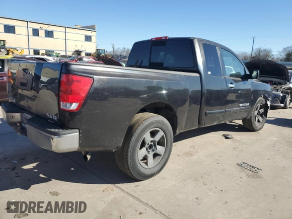 2006 Nissan Titan XE with VIN 1N6BA06A26N570161, listed as a Copart auction lot 85546414 with Not provided miles and Salvage title. Bid and sale history available at DreamBid. Image 3.