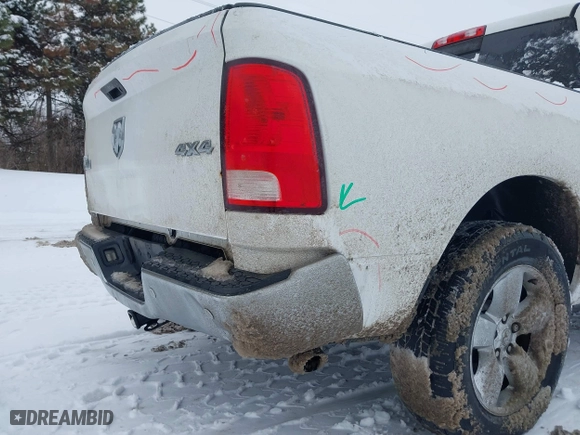 2015 Ram 1500 Big Horn with VIN 1C6RR7LG8FS679941, listed as a IAAI auction lot 41279534 with 113,450 mi miles. Bid and sale history available at carsss.com. Image 6.