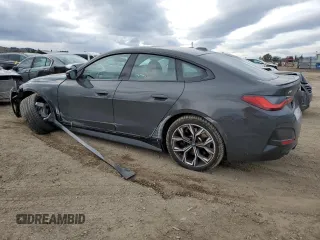 2022 BMW i4 eDrive40 z VIN WBY73AW08NFM60741, wystawiony jako Copart lot #43797635 z przebiegiem 24 051 mil mil oraz Szkoda całkowita • Salvage title. Historia ofert i sprzedaży dostępna na DreamBid. Obrazek 2.