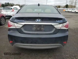 2012 Hyundai Sonata Hybrid with VIN KMHEC4A45CA043569, listed as a Copart auction lot 50185855 with 120,728 mi miles and Salvage Title. Bid and sale history available at DreamBid. Image 6.