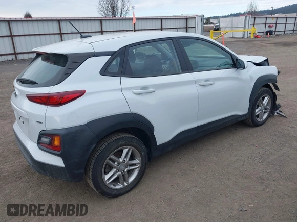 2021 Hyundai Kona SE with VIN KM8K1CAA8MU691948, listed as a IAAI auction lot 41278391 with 79,029 mi miles and . Bid and sale history available at carsss.com. Image 4.
