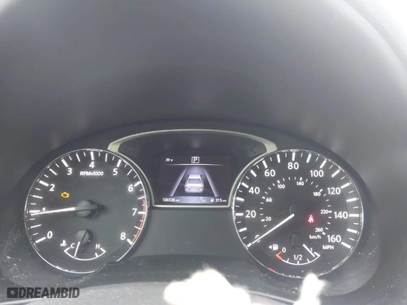 2016 Nissan Altima 2.5 SR with VIN 1N4AL3AP3GC129874, listed as a IAAI auction lot 41582912 with 106,536 mi miles. Bid and sale history available at carsss.com. Image 7.