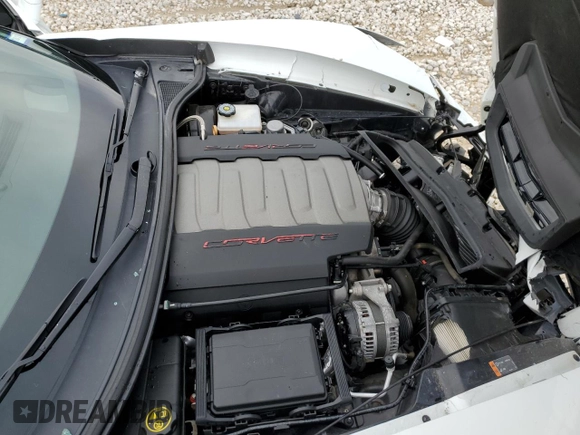2018 Chevrolet Corvette 2LT with VIN 1G1YD2D70J5101448, listed as a Copart auction lot 43195995 with 34,473 mi miles and Salvage Title. Bid and sale history available at DreamBid. Image 11.