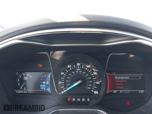2016 Ford Fusion SE with VIN 3FA6P0HD8GR173231, listed as a IAAI auction lot 42105409 with 102,655 mi miles. Bid and sale history available at carsss.com. Image 7.
