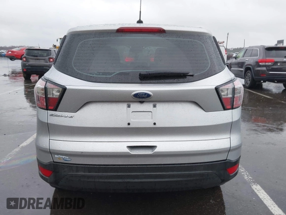 2017 Ford Escape S with VIN 1FMCU0F76HUE83497, listed as a IAAI auction lot 41868513 with 90,511 mi miles. Bid and sale history available at carsss.com. Image 16.