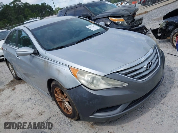 2014 Hyundai Sonata GLS with VIN 5NPEB4ACXEH859896, listed as a IAAI auction lot 42131282 with 174,700 mi miles and . Bid and sale history available at carsss.com. Image 1.