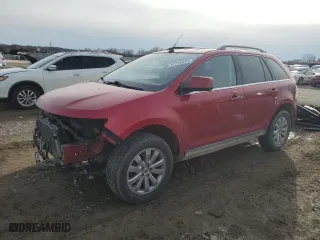 2010 Ford Edge Limited with VIN 2FMDK4KC1ABB01814, listed as a Copart auction lot 47776415 with 143,378 mi miles and Salvage Title. Bid and sale history available at carsss.com. Image 1.