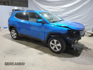 2019 Jeep Compass Latitude с VIN 3C4NJDBB0KT594099, выставлен на аукционе Copart как лот 57727035 с пробегом 38 385 миль миль и Списание • Salvage title. История ставок и продаж доступна на DreamBid. Изображение 4.