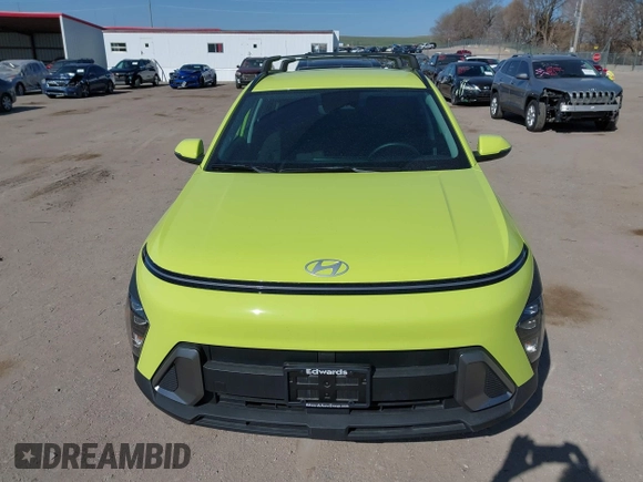 2024 Hyundai Kona SEL with VIN KM8HBCABXRU156403, listed as a IAAI auction lot 41978919 with 4,203 mi miles. Bid and sale history available at carsss.com. Image 6.