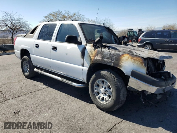 2006 Chevrolet Avalanche Z71 with VIN 3GNEK12Z36G155395, listed as a Copart auction lot 47679935 with Not Provided miles and Non Repairable. Bid and sale history available at DreamBid. Image 4.