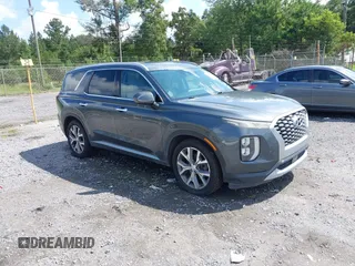 2020 Hyundai Palisade SEL with VIN KM8R34HEXLU085797, listed as a IAAI auction lot 42821176 with 131,209 mi miles and . Bid and sale history available at DreamBid. Image 1.