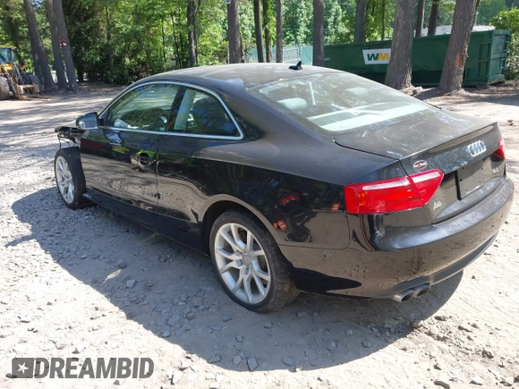 2012 Audi A5 Premium с VIN WAUCFAFR5CA000501, выставлен на аукционе IAAI как лот 42551730 с пробегом 52 924 миль миль и . История ставок и продаж доступна на DreamBid. Изображение 3.