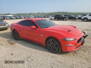 2018 Ford Mustang GT with VIN 1FA6P8CF3J5184669, listed as a Copart auction lot 58906205 with 37,343 mi miles and Salvage title. Bid and sale history available at DreamBid. Image 4.
