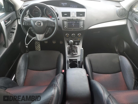 2013 Mazda 3 Mazdaspeed3 Touring with VIN JM1BL1L42D1815143, listed as a Copart auction lot 53360445 with 79,068 mi miles and Salvage title. Bid and sale history available at DreamBid. Image 8.