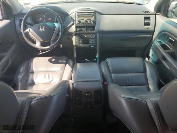 2007 Honda Pilot EX-L with VIN 5FNYF28557B039823, listed as a Copart auction lot 51408475 with 209,678 mi miles and Salvage Title. Bid and sale history available at carsss.com. Image 8.