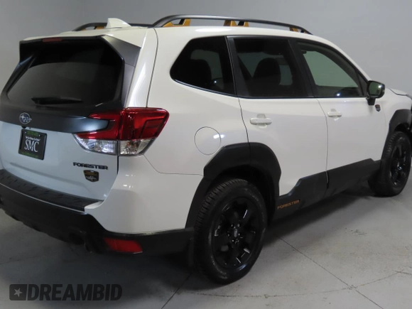 2023 Subaru Forester Wilderness with VIN JF2SKAMC7PH464218, listed as a Copart auction lot 64319995 with 8,827 mi miles and Salvage title. Bid and sale history available at DreamBid. Image 3.