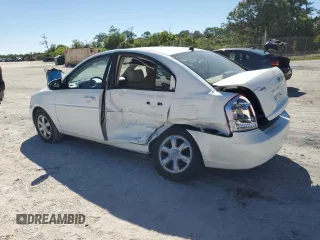 2006 Hyundai Accent GLS with VIN KMHCN46CX6U016680, listed as a Copart auction lot 48881085 with 49,262 mi miles and Salvage Title. Bid and sale history available at carsss.com. Image 2.