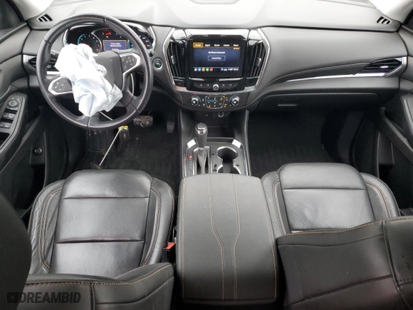 2020 Chevrolet Traverse LT Leather with VIN 1GNEVHKW4LJ255246, listed as a Copart auction lot 80734474 with 86,670 mi miles and Salvage Title. Bid and sale history available at carsss.com. Image 8.