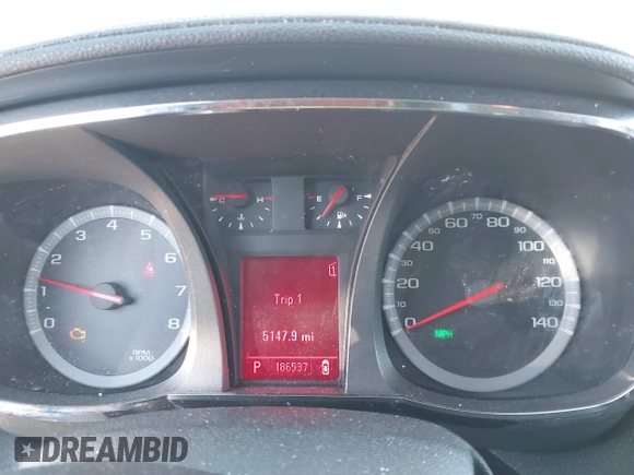 2011 GMC Terrain SLE-2 with VIN 2CTALSEC0B6437540, listed as a IAAI auction lot 41750859 with 186,537 mi miles. Bid and sale history available at carsss.com. Image 7.