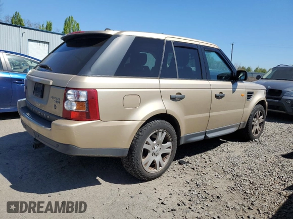 2006 Land Rover Range Rover Sport HSE z VIN SALSF25416A908144, wystawiony jako Copart lot #53810315 z przebiegiem 141 399 mil mil oraz Szkoda całkowita • Salvage title. Historia ofert i sprzedaży dostępna na DreamBid. Obrazek 3.