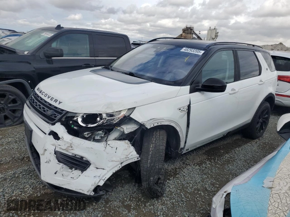 2017 Land Rover Discovery Sport SE with VIN SALCP2BG1HH702266, listed as a Copart auction lot 48293205 with 82,021 mi miles and Salvage Title. Bid and sale history available at carsss.com. Image 1.
