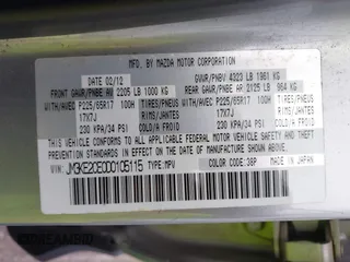 2013 Mazda CX-5 Touring with VIN JM3KE2CE0D0105115, listed as a IAAI auction lot 41899956 with 301,264 mi miles. Bid and sale history available at carsss.com. Image 9.