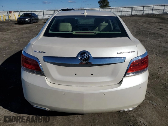 2012 Buick LaCrosse Premium 2 with VIN 1G4GF5E31CF175559, listed as a Copart auction lot 48241805 with 65,510 mi miles and Salvage Title. Bid and sale history available at carsss.com. Image 6.