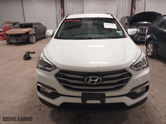 2017 Hyundai Santa Fe Sport 2.4L with VIN 5XYZUDLB4HG381129, listed as a IAAI auction lot 41891528 with 111,791 mi miles. Bid and sale history available at carsss.com. Image 12.