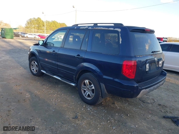 2004 Honda Pilot EX with VIN 2HKYF18564H566356, listed as a IAAI auction lot 41226359 with 363,625 mi miles. Bid and sale history available at carsss.com. Image 3.