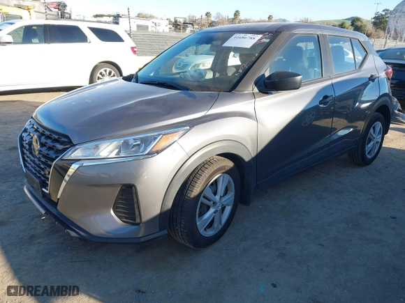 2021 Nissan Kicks S with VIN 3N1CP5BV5ML555049, listed as a IAAI auction lot 41686788 with 51,559 mi miles. Bid and sale history available at carsss.com. Image 17.