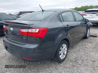 2013 Kia Rio EX with VIN KNADN4A34D6285952, listed as a IAAI auction lot 42036441 with 153,462 mi miles and . Bid and sale history available at DreamBid. Image 4.