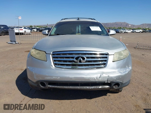 2006 Infiniti FX with VIN JNRAS08U26X102387, listed as a IAAI auction lot 42472378 with 216,266 mi miles and . Bid and sale history available at DreamBid. Image 6.