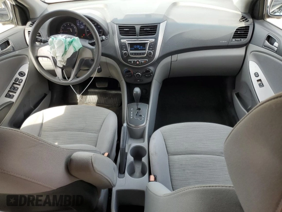 2016 Hyundai Accent SE with VIN KMHCT4AE3GU059337, listed as a Copart auction lot 50204645 with 75,961 mi miles and Salvage Title. Bid and sale history available at carsss.com. Image 8.