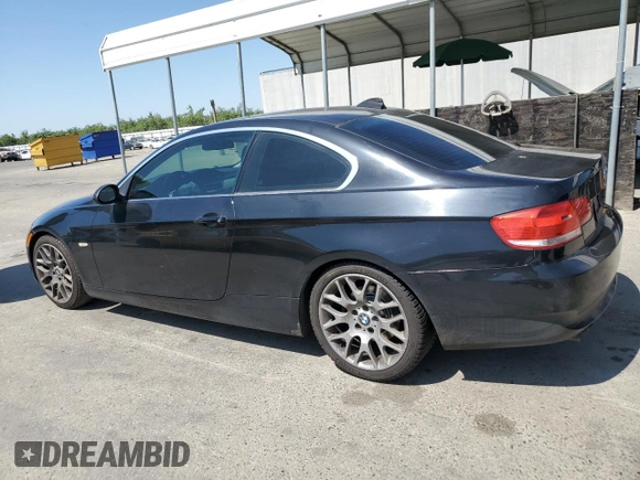 2007 BMW 3 Series 328i with VIN WBAWB33517PV73601, listed as a Copart auction lot 59367045 with 172,635 mi miles and Salvage title. Bid and sale history available at DreamBid. Image 2.
