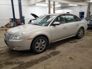 2009 Mercury Sable Premier with VIN 1MEHM42W59G632253, listed as a Copart auction lot 84836184 with 189,731 mi miles and Salvage Title. Bid and sale history available at carsss.com. Image 1.