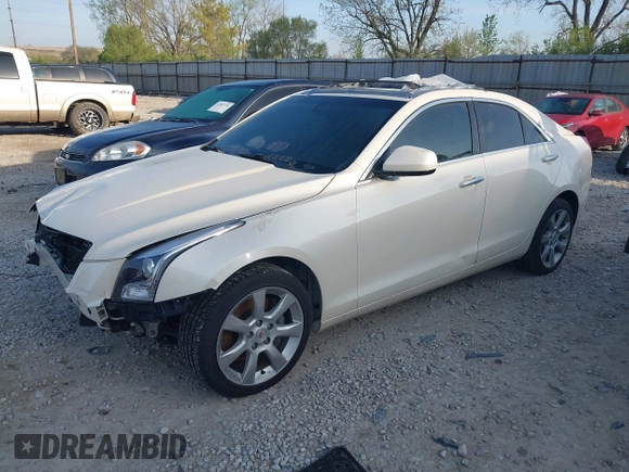 2014 Cadillac ATS Standard AWD with VIN 1G6AG5RX8E0152177, listed as a IAAI auction lot 42095293 with 143,485 mi miles and . Bid and sale history available at carsss.com. Image 2.